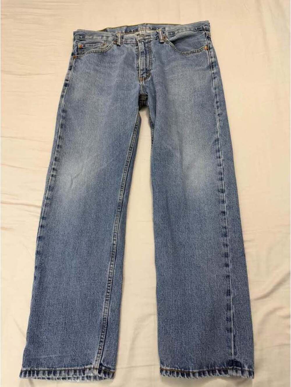 Levi's 505 Regular Fit Jeans Mens Size W36 L30 Used Like New $30